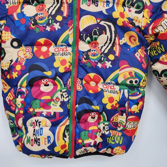 JAM‎ Joyful & Monster Little Glee Monster Puffer Jacket Size 5T - Picture 4 of 10